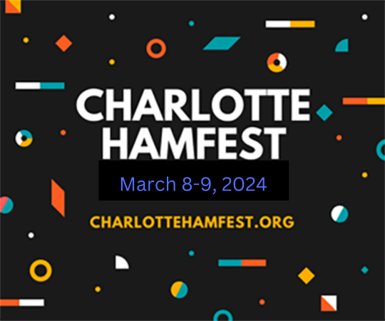 Charlotte Hamfest 2024, March 8-9, 2024